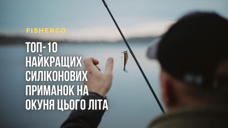 ТОП-10 Найкращих силіконових приманок на окуня цього літа.