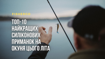 ТОП-10 Найкращих силіконових приманок на окуня цього літа.
