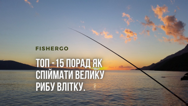 ТОП -15 порад як спіймати велику рибу влітку.