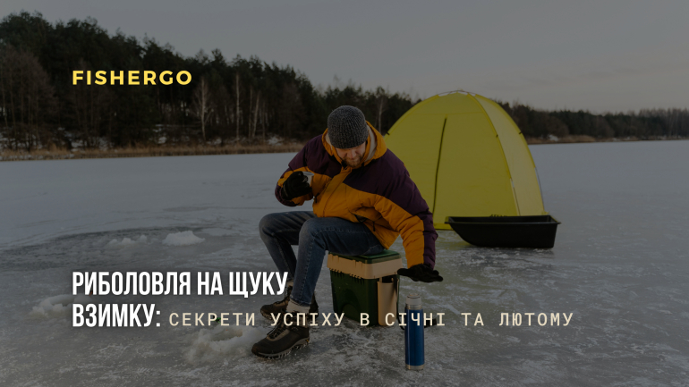 Риболовля на щуку взимку: секрети успіху в січні та лютому